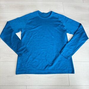 Lululemon Metal Vent Tech Long Sleeve Baltic Blue Men's Size Medium